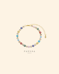 Multi Color Evil Eye Bracelet