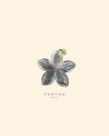 Natural Mother of Pearl Flower Pendant